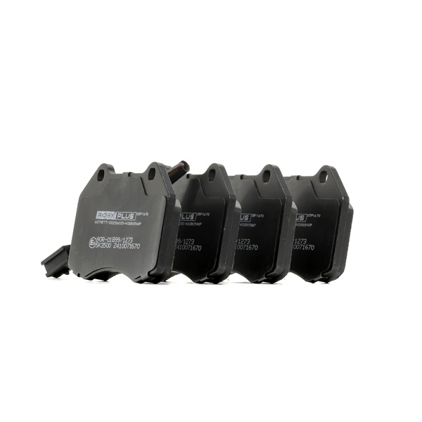 402B0540P RIDEX PLUS remblokken RENAULT CLIO