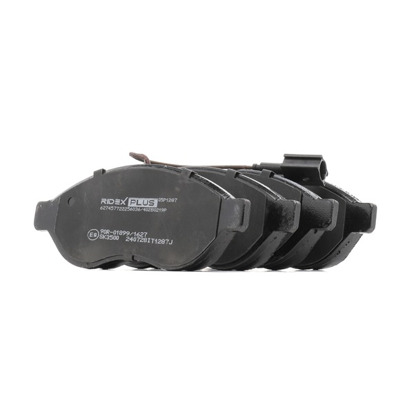 402B0219P RIDEX PLUS remblokken FIAT PANDA