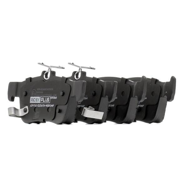 RIDEX PLUS 402B1344P Bromsbelägg HAVAL H6 II 1.3 GDIT 139 hk Bensin 2020