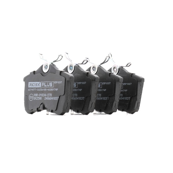 RIDEX PLUS 43022S1AE03 Plaquettes de frein 402B0174P