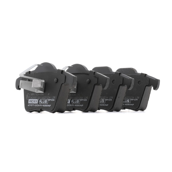 402B0346P RIDEX PLUS remblokken VOLVO V40 Hatchback