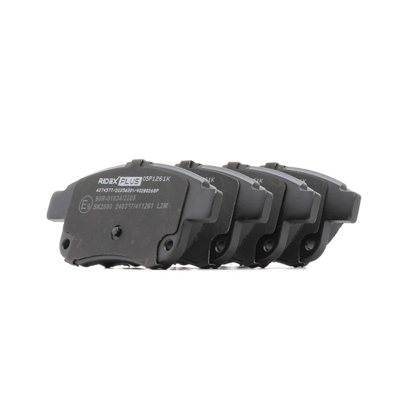 RIDEX PLUS 402B0268P Remblokken Ford Transit Mk6 Bus 2.4 TDCi RWD 120 Pk Diesel 2010