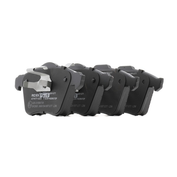 402B0372P RIDEX PLUS remblokken VOLVO V40 Hatchback