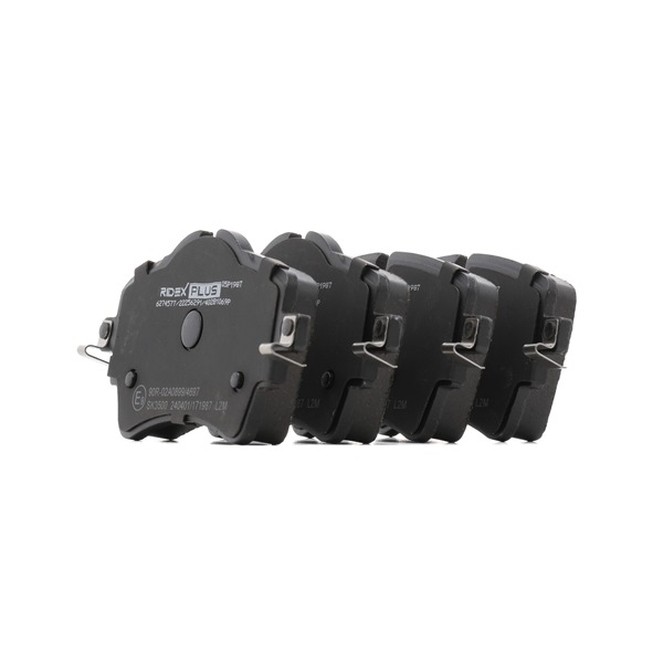 RIDEX PLUS 402B1069P Plaquette de frein Mini F55 Cooper S 163 CV Essence 2020