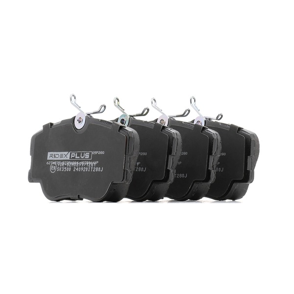 RIDEX PLUS 402B0441P Bremsebakker Mercedes S124 (W124) 300 3.0 Turbo diesel 136 HK Diesel 1992