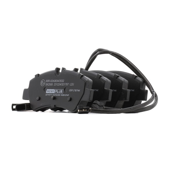 RIDEX PLUS 402B1294P Remblokken FORD Transit Mk7 Bus (V363) 3.5 EcoBoost RWD 314 Pk Benzine 2018
