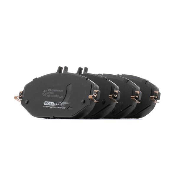 402B1240P RIDEX PLUS remblokken MERCEDES-BENZ C-Klasse