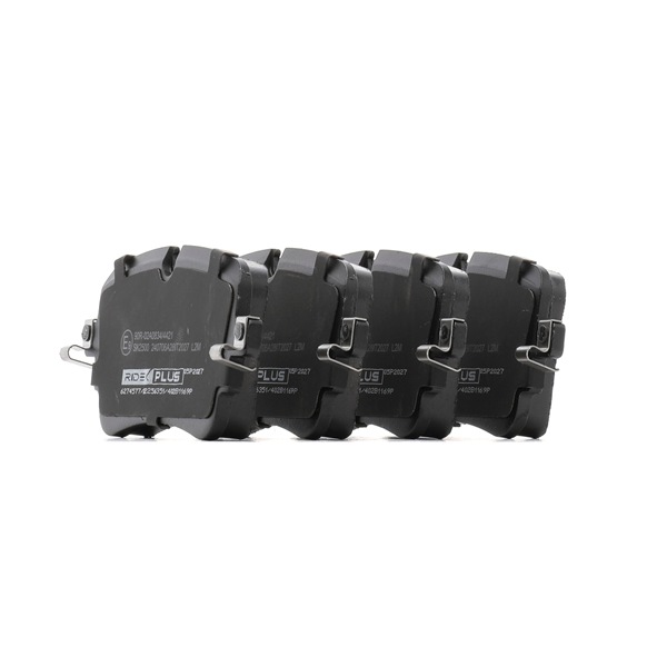 402B1169P RIDEX PLUS remblokken AUDI A6