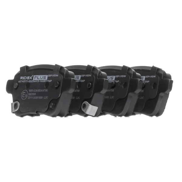 402B1126P RIDEX PLUS remblokken OPEL CORSA