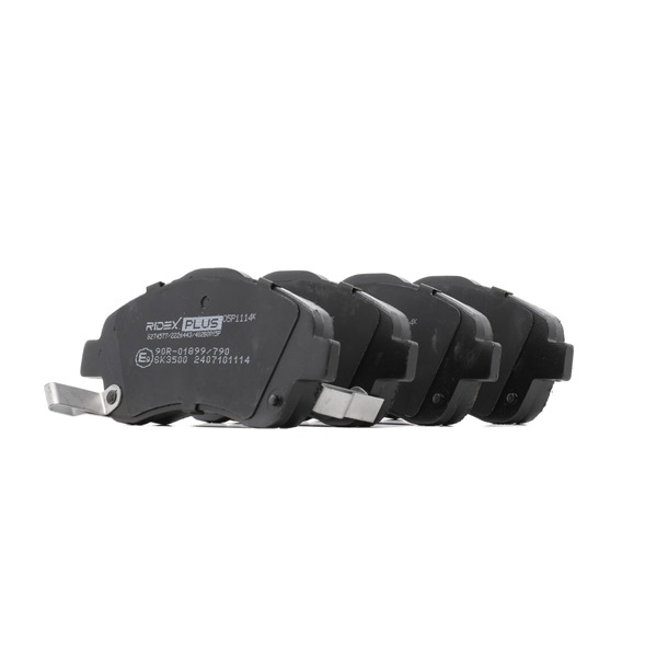 RIDEX PLUS 402B0015P Jarrupalat Toyota Corolla Verso 1.3 VVTi 87 hv Bensiini 2005