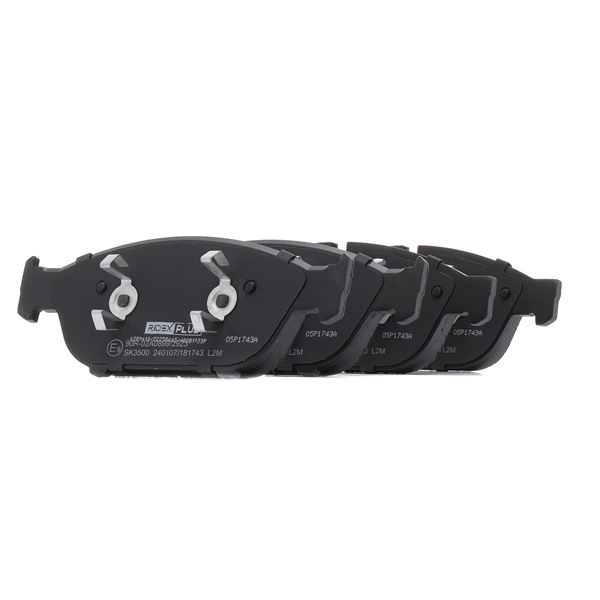402B1133P RIDEX PLUS remblokken AUDI A6