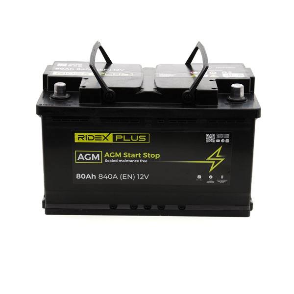 RIDEX PLUS 1S0013P Batterie POLESTAR AGM, EFB, GEL 12V Kosten