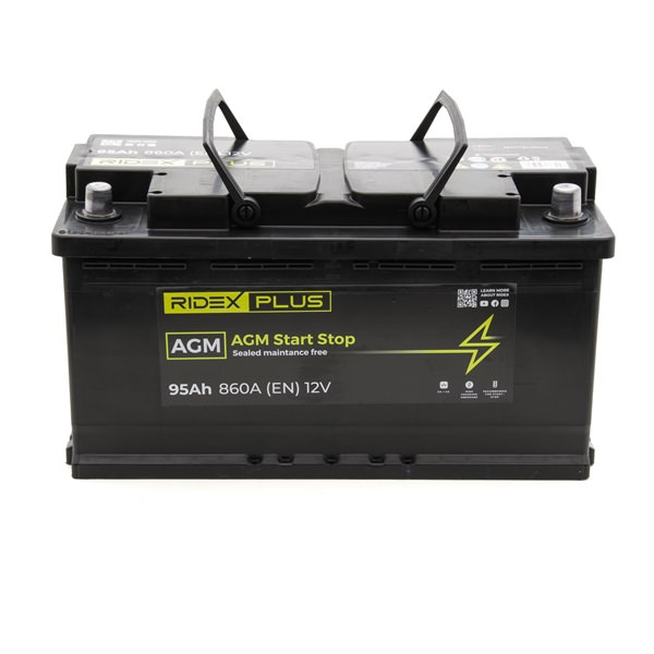 RIDEX PLUS 1S0036P Batteria Porsche Cayenne 92A 3.0 Diesel 245 CV Diesel 2018