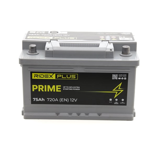 RIDEX PLUS 1S0038P accu Opel Corsa D 1.7 CDTI (L08, L68) 125 Pk Diesel 2006