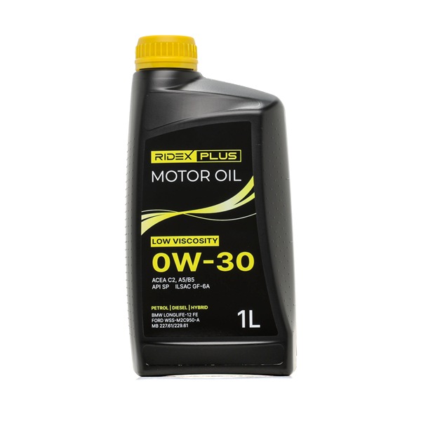 RIDEX PLUS 1862O0331P Engine oil BMW F30 318 d 136 hp Diesel 2016