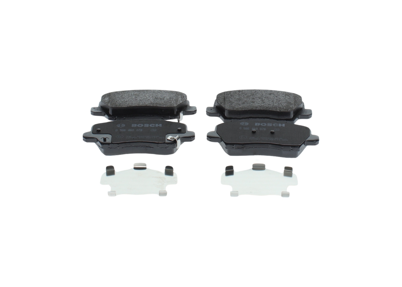 BOSCH 0 986 460 078 Τακάκια φρένων Kia Picanto JA 1.2 87 PS Βενζίνη 2022