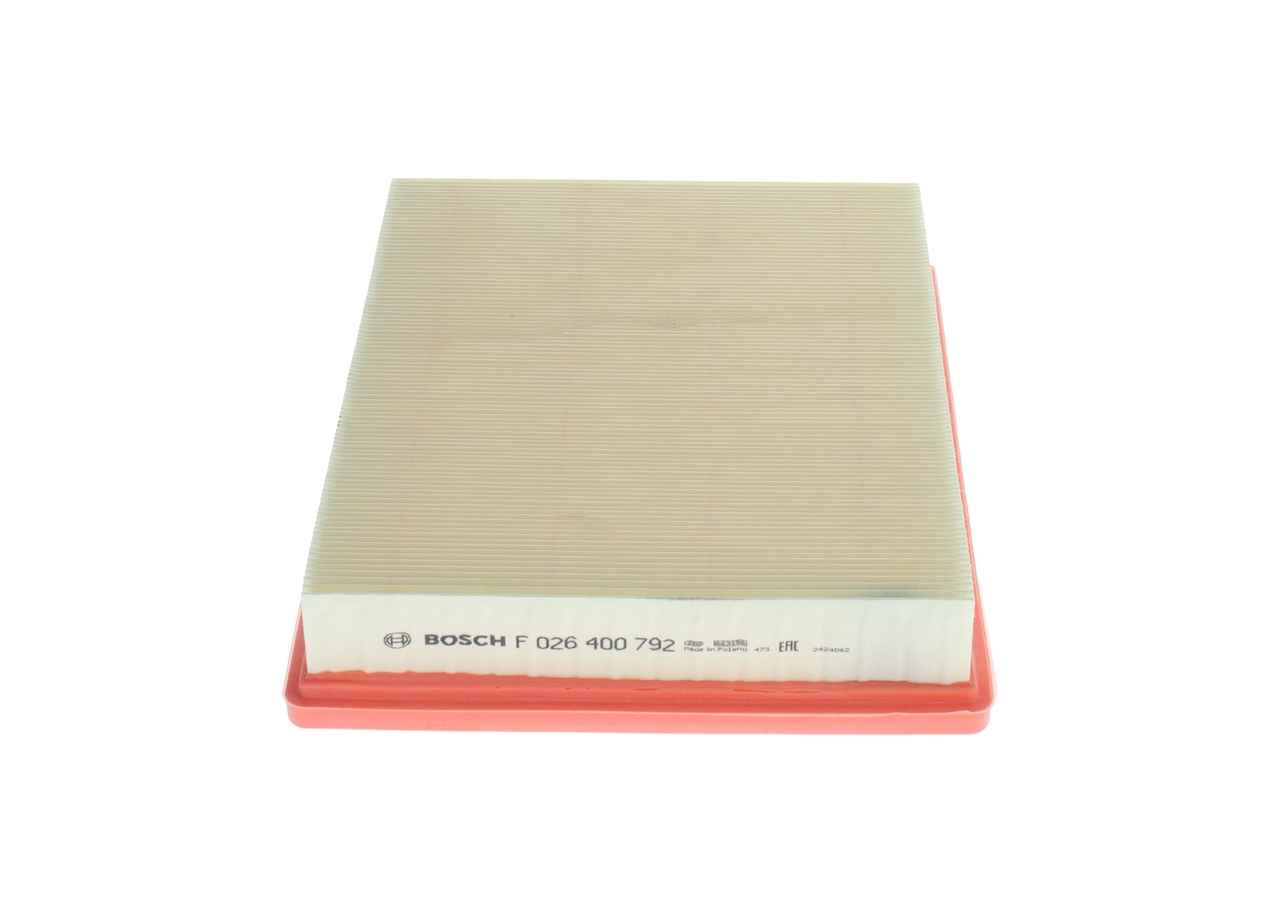 BOSCH F 026 400 792 Luftfilter Sprinter 907 317 CDI (907.731, 907.733, 907.735) 170 PS Diesel 2021