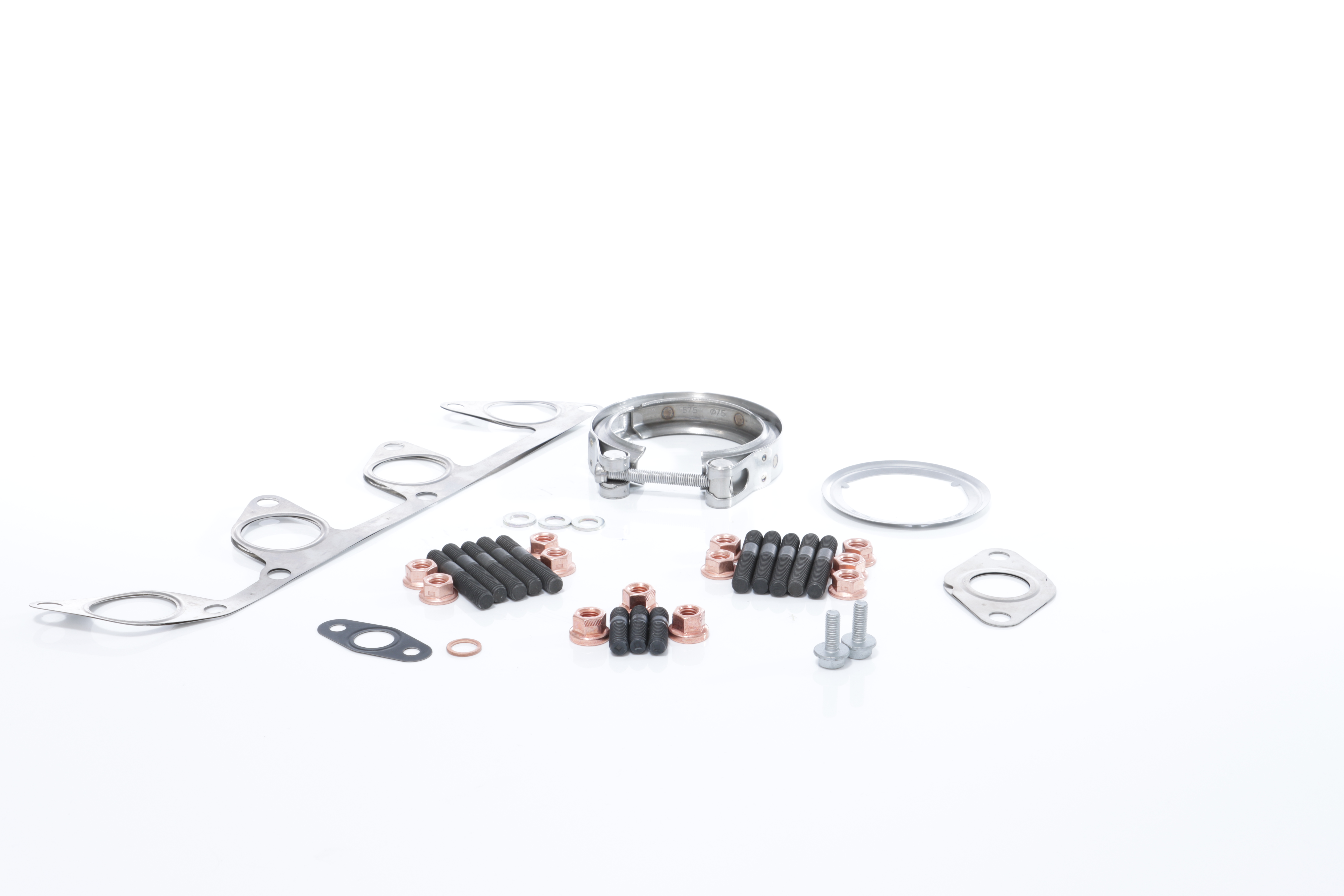 BTS TURBO T931147ABS montageset, uitlaatsysteem Seat Altea XL 2.0 TDI 136 Pk Diesel 2008