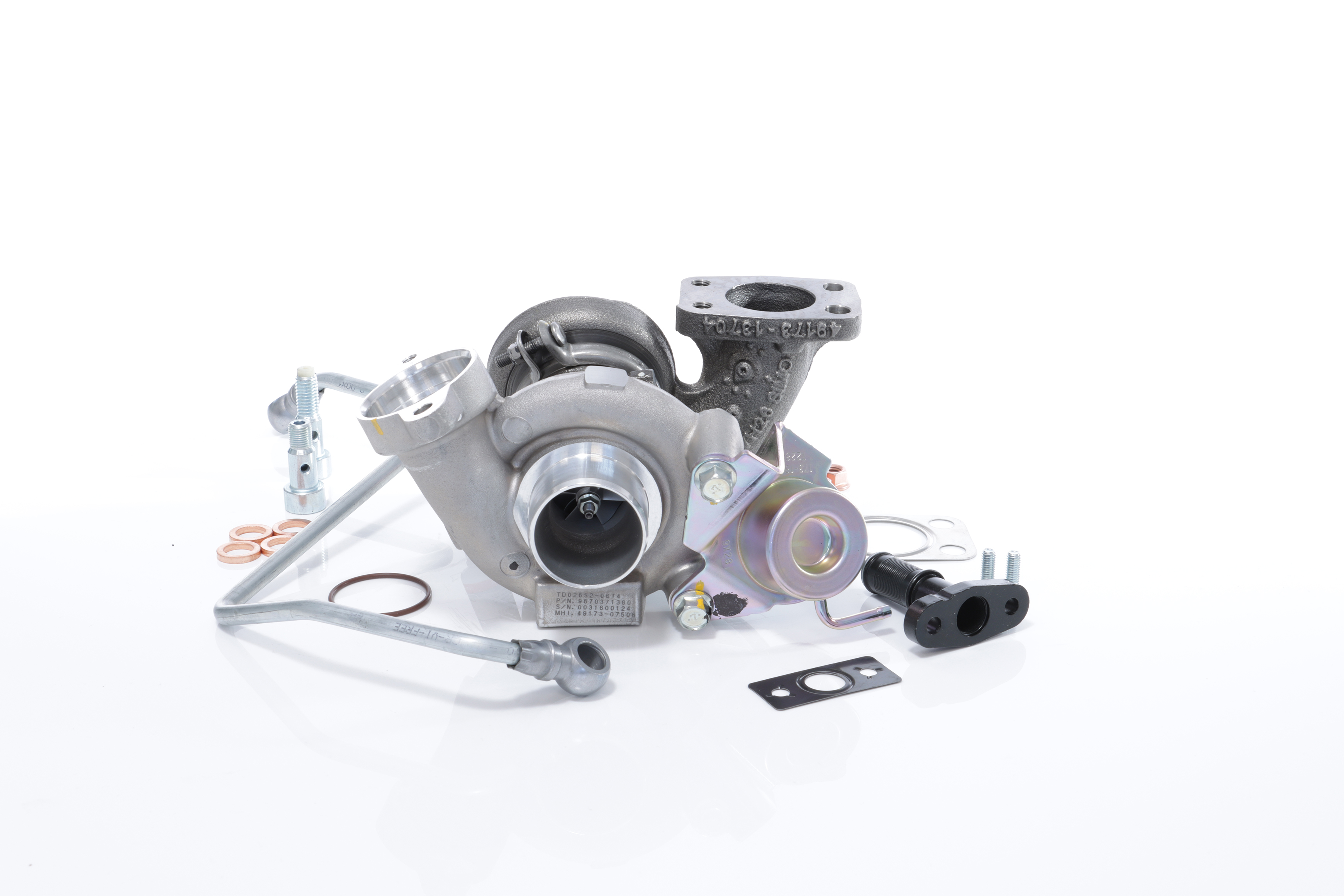 BTS TURBO T981043 Turbokompresorius Citroen Jumpy Van 1.6 HDi 16V 90 AG dyzelinas 2008