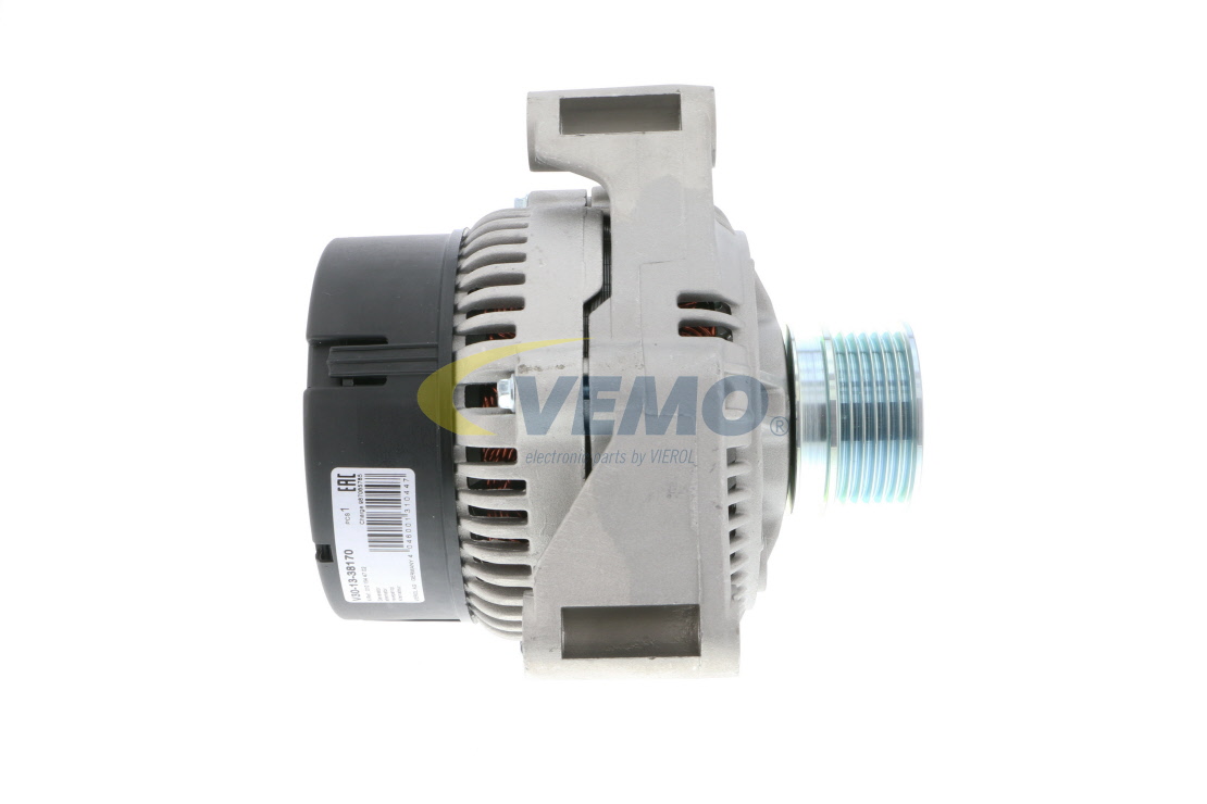 VEMO V30-13-38170 Dynamo MERCEDES-BENZ Sprinter 3-T Flatbed Vrachtwagen/Chassis (W903) 312 D 2.9 (903.411, 903.412, 903.413, 903.421, 903.422,... 116 Pk Diesel 2000