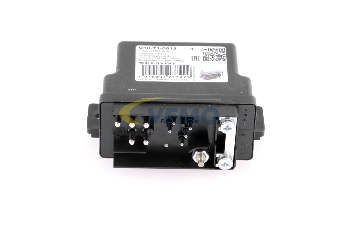 VEMO 0075459932 Temporisateur de préchauffage V30-71-0015