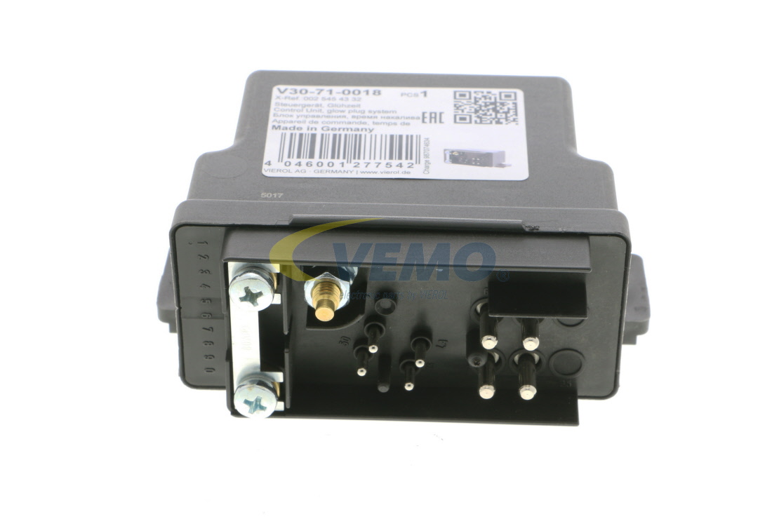 VEMO 002 545 43 32 Εγκέφαλος, χρόνος προθέρμανσης V30-71-0018
