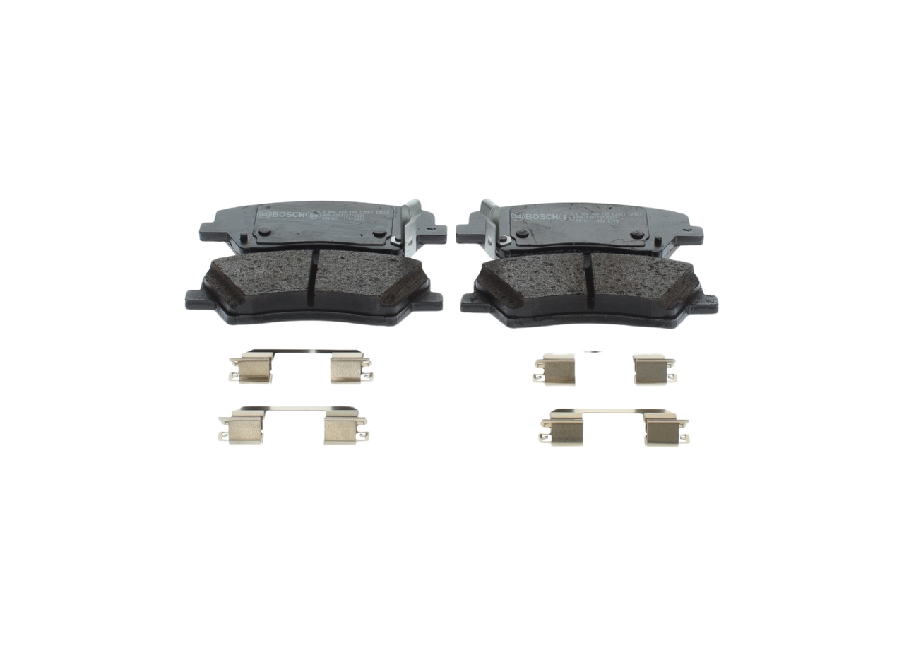 BOSCH 0 986 460 189 remblokken 58101-F3A00