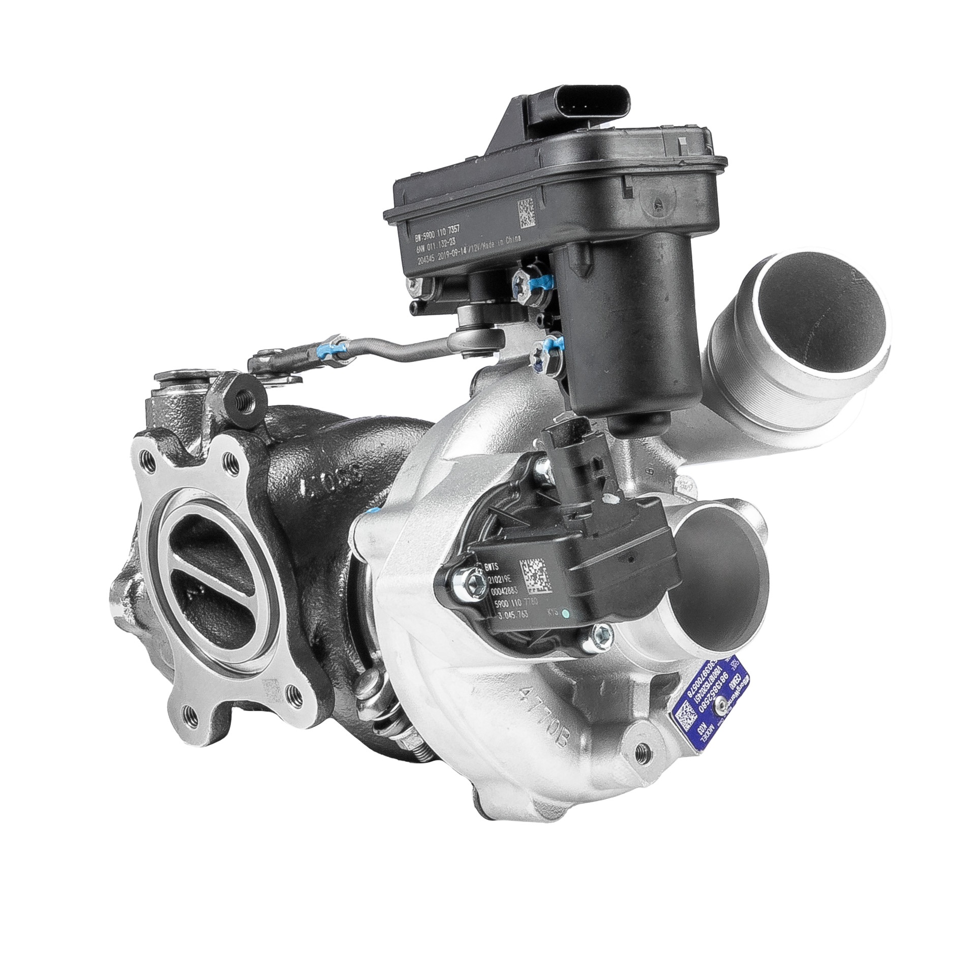 BR Turbo 53039880578RS Turbokompresorius DS7 Crossback E-TENSE 4x4 (J45GBU) 300 AG benzinas/elektra 2020