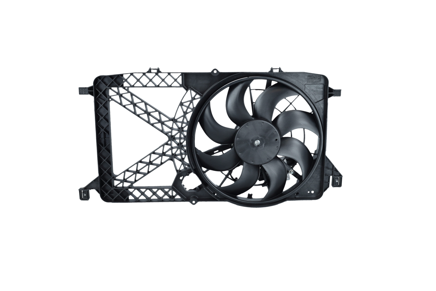 NRF 47264 radiator-ventilator FORD Transit Mk6 Flatbed vrachtwagen / Chassis (V347, V348) 2.3 16V RWD 145 Pk Benzine 2008