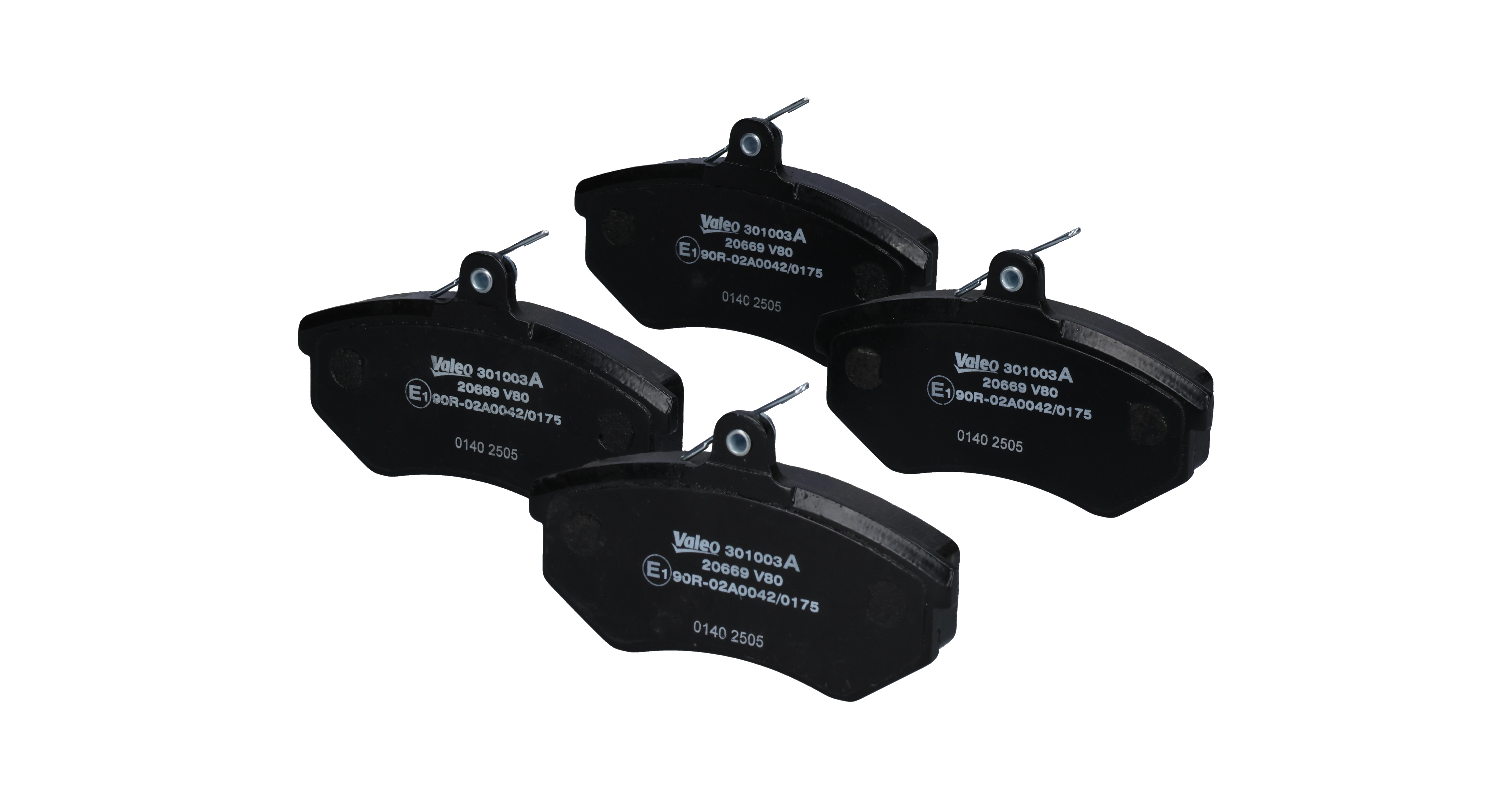 VALEO 8E0698151 Juego de pastillas de freno 301003A