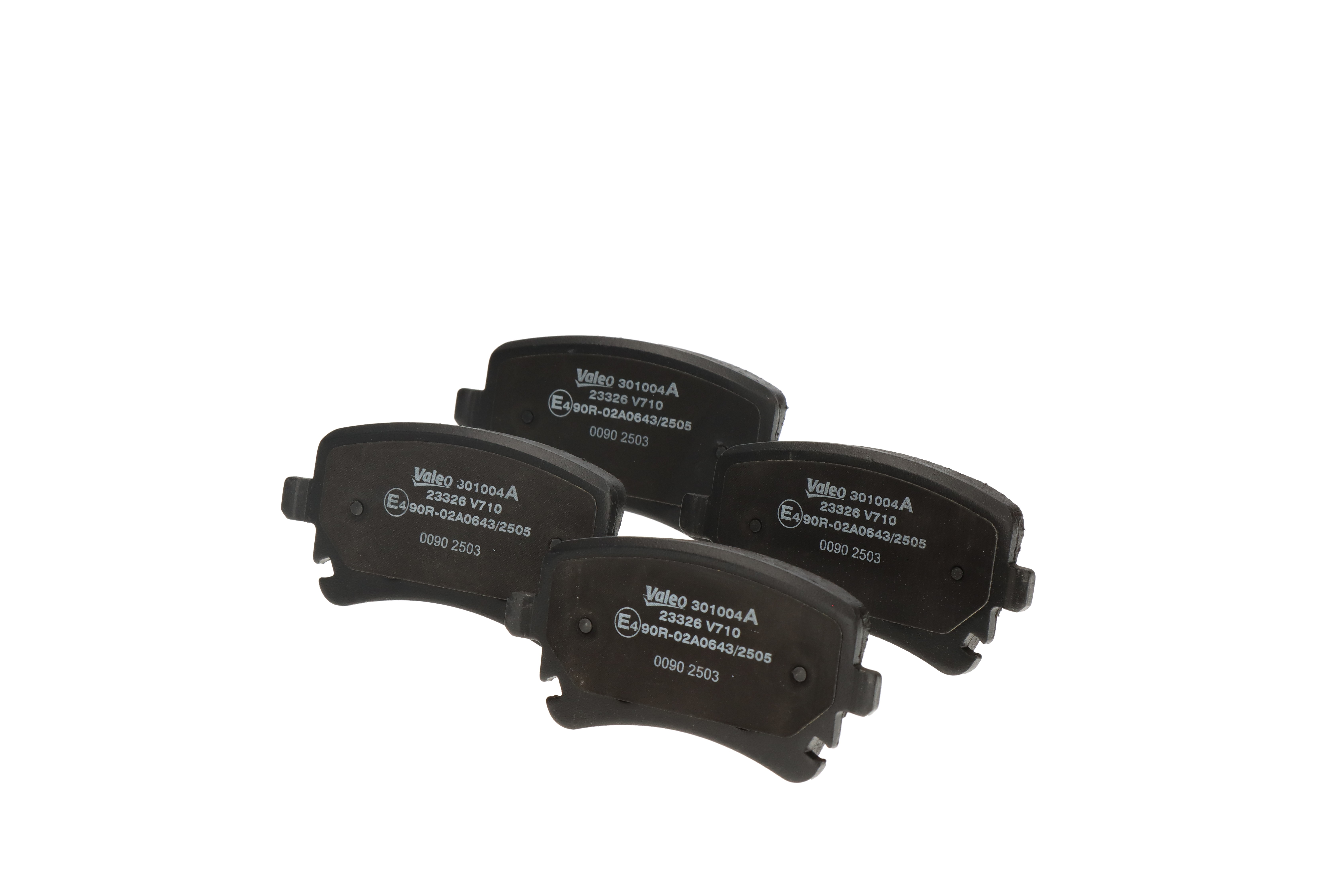 VALEO 4B3 698 451 Bremseklodser 301004A