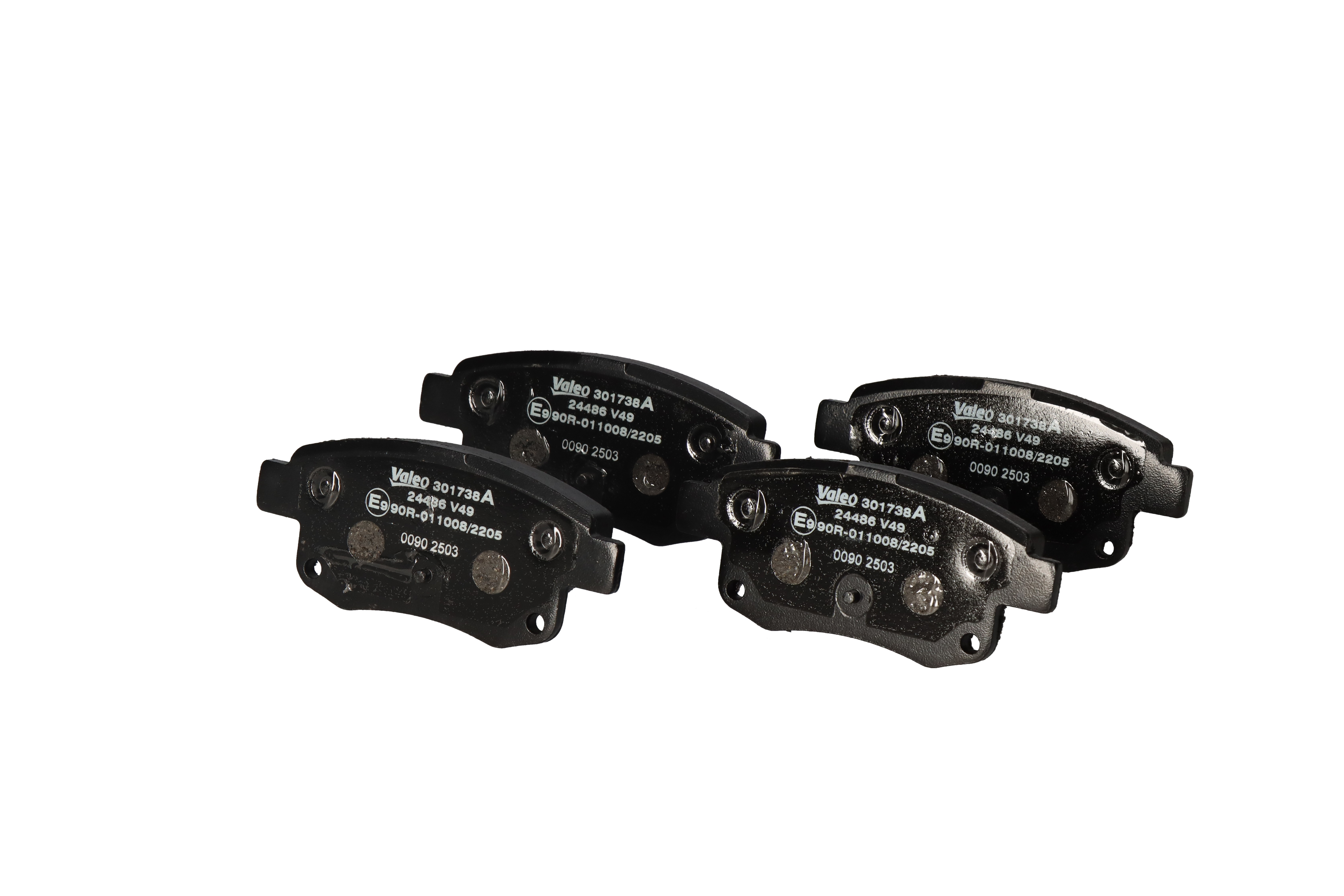 VALEO 6C11-2M008-AB Remblokken 301738A