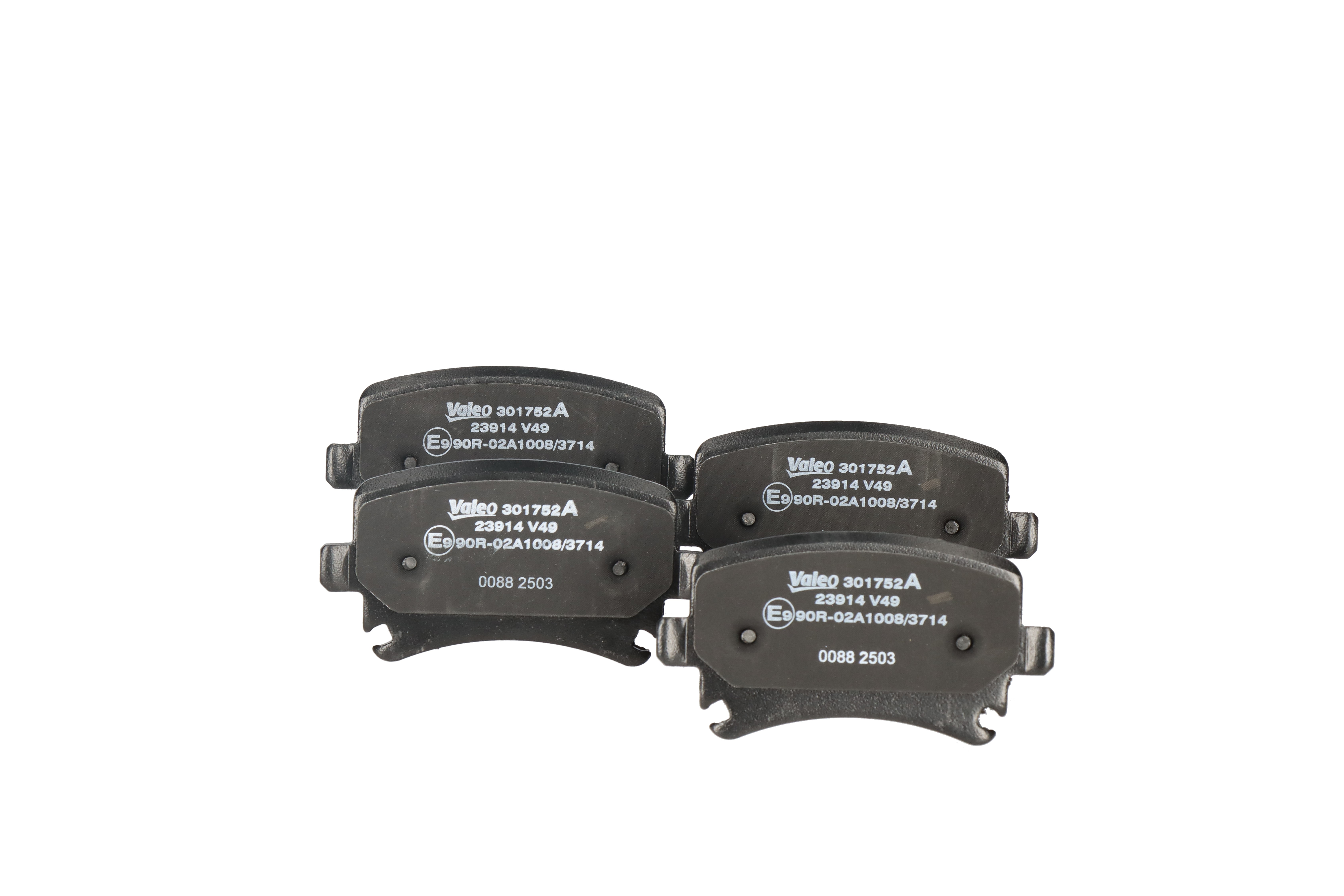 VALEO 301752A Brzdové doštičky VW Sharan 7n 1.4 TSI 150 KS Benzín 2014