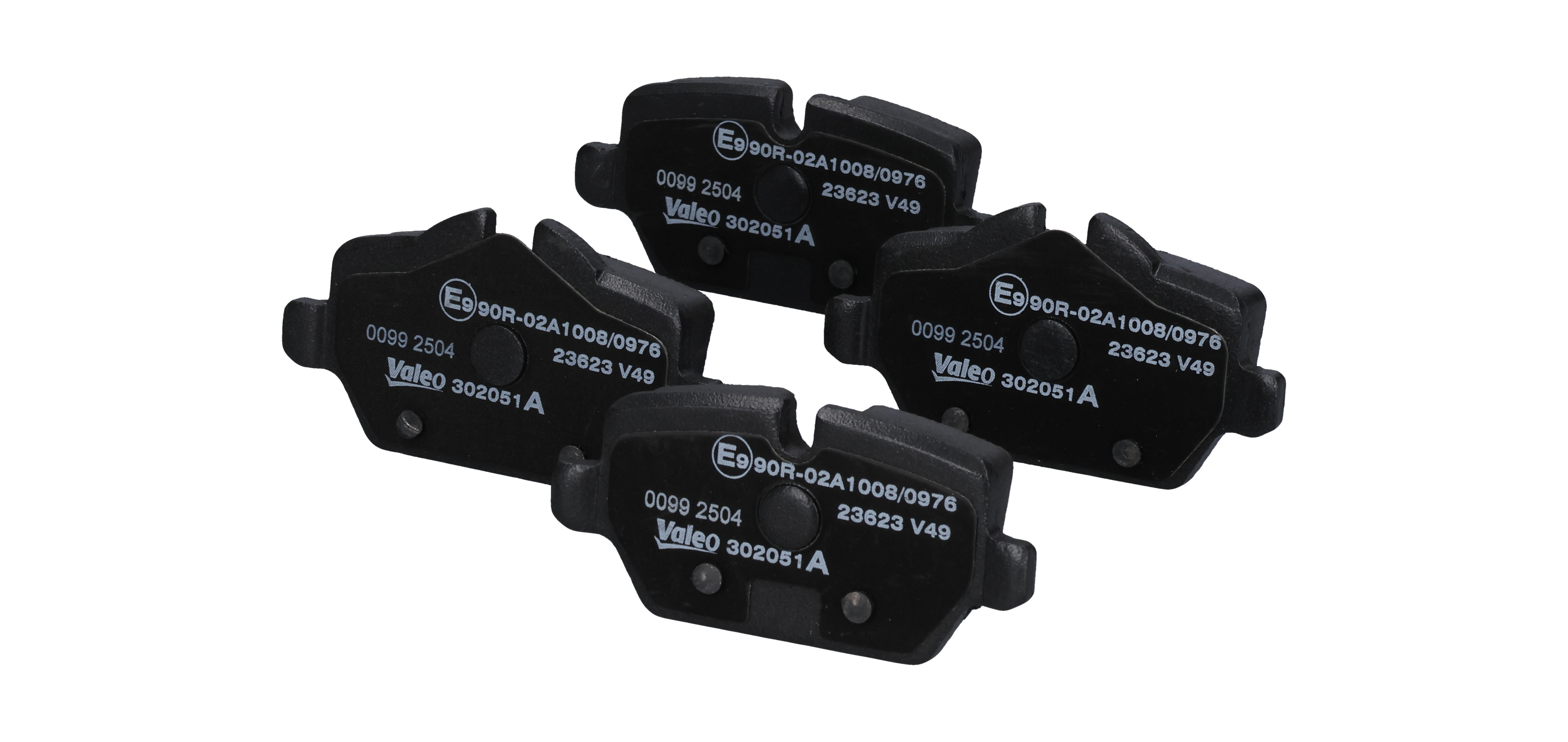 VALEO 302051A Plaquette de frein BMW Série 1 E87 116d 2.0 90 CV Diesel 2011