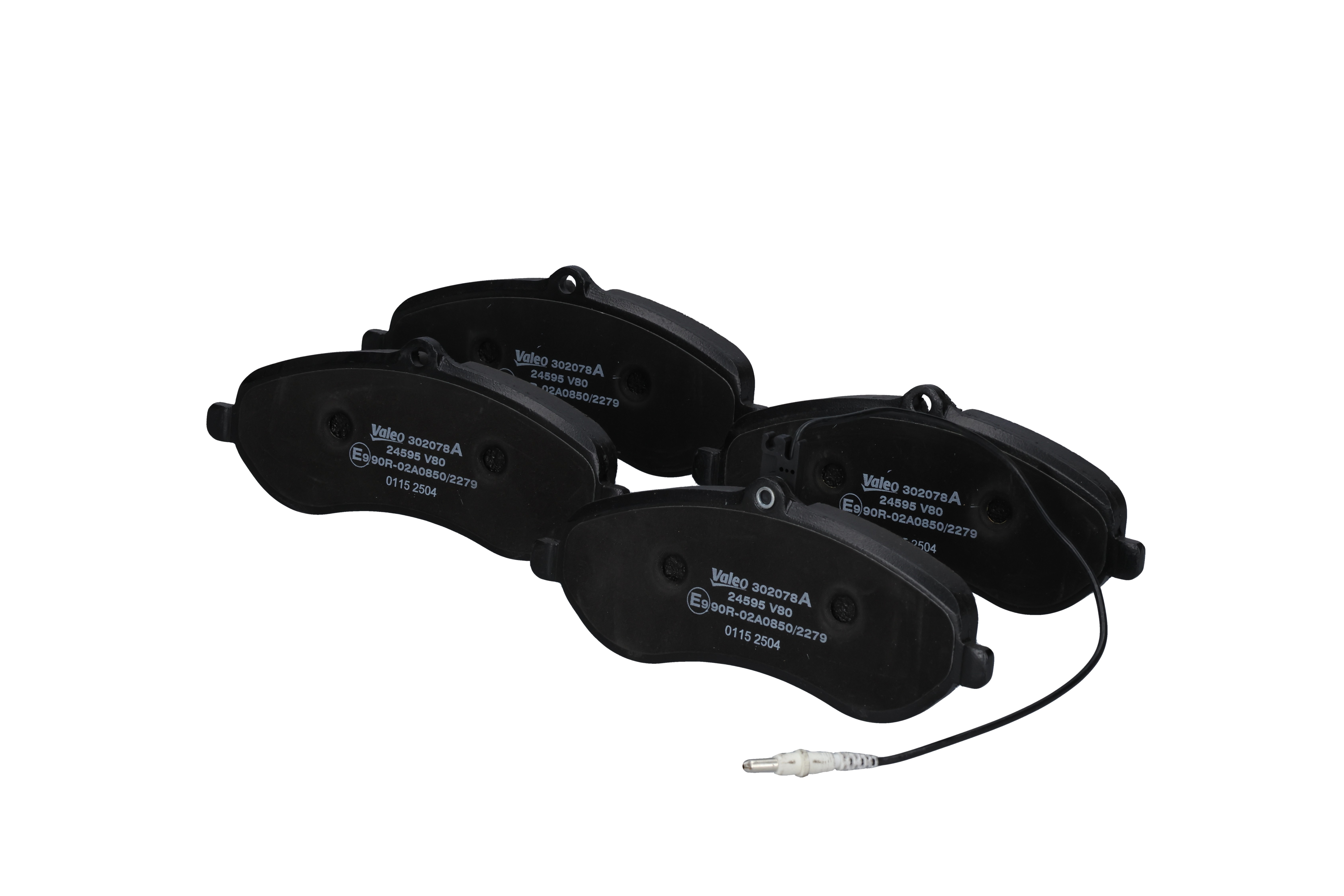 VALEO 4253.65 Juego de pastillas de freno 302078A