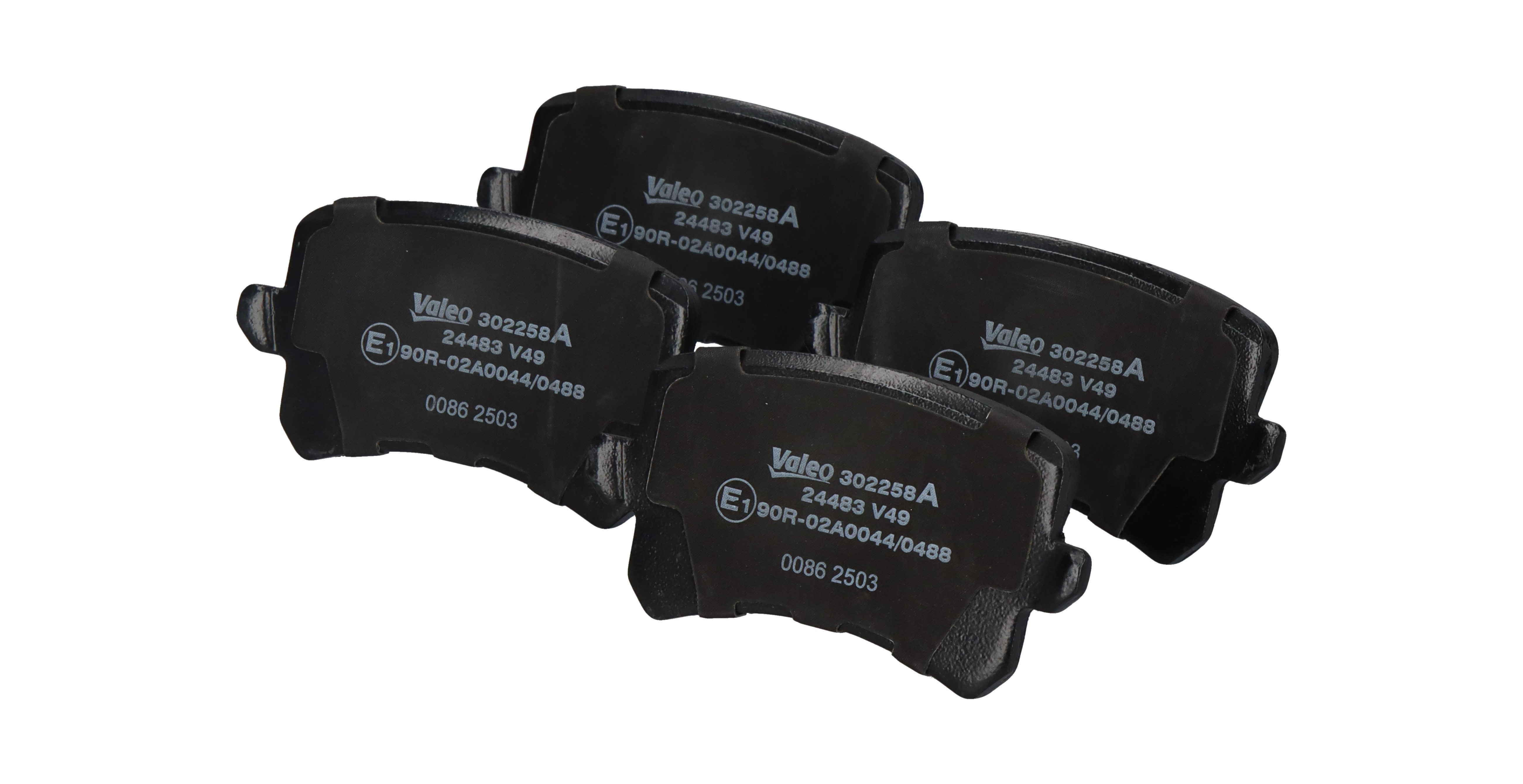 VALEO 3C0698451A Bremseklodser 302258A