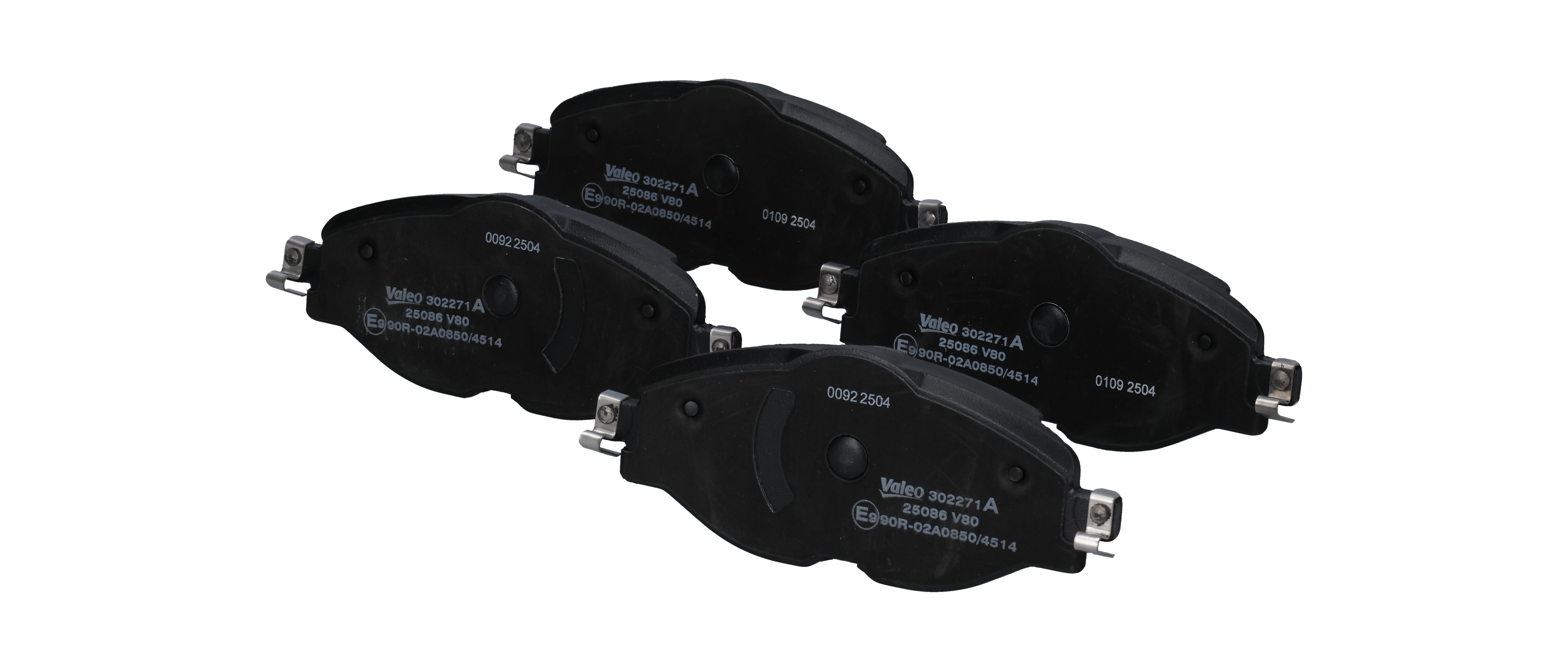 VALEO JZW 698 151 AN Plaquettes de frein 302271A
