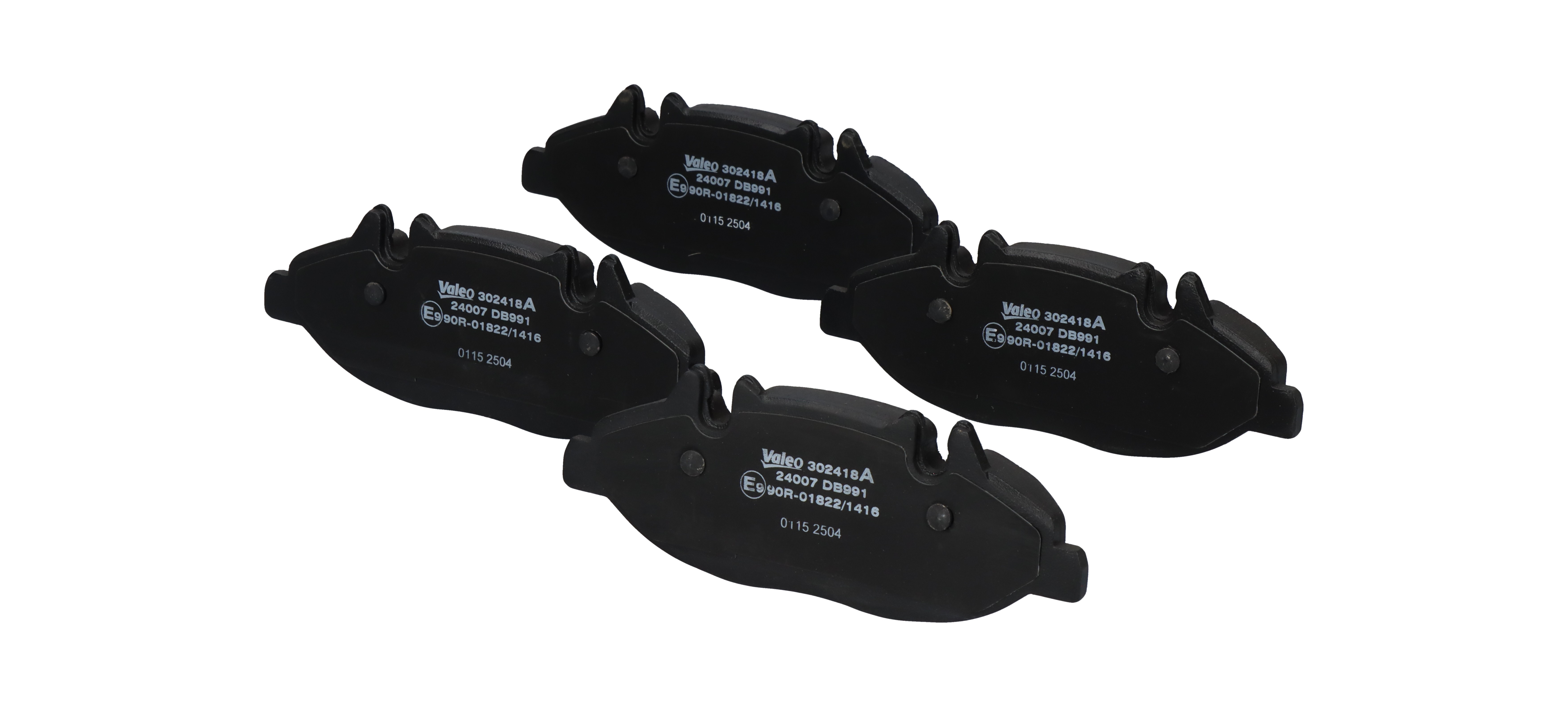 VALEO 006 420 4320 Plaquettes de frein 302418A