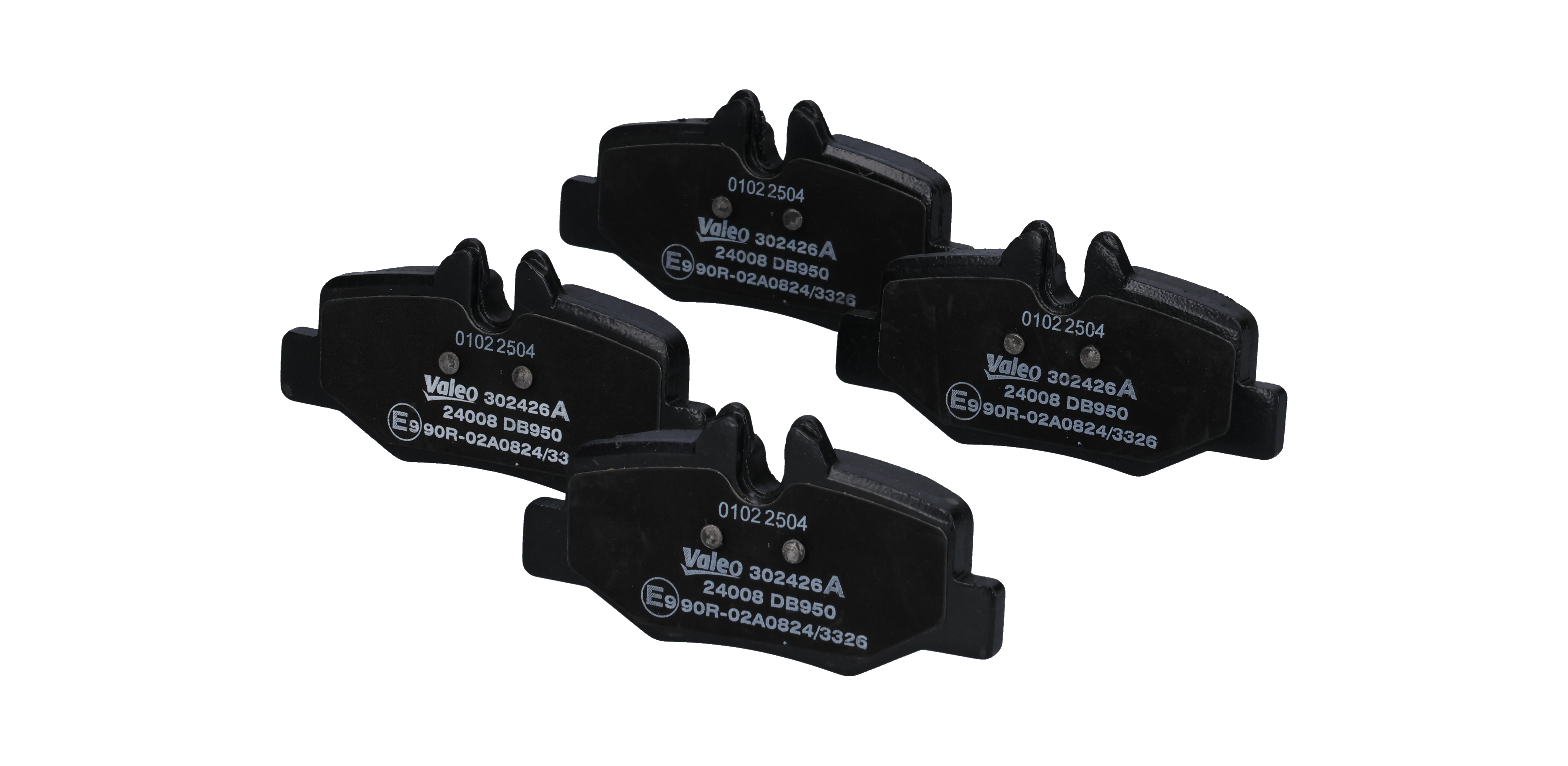 VALEO 000421 62 10 Bremsbeläge 302426A