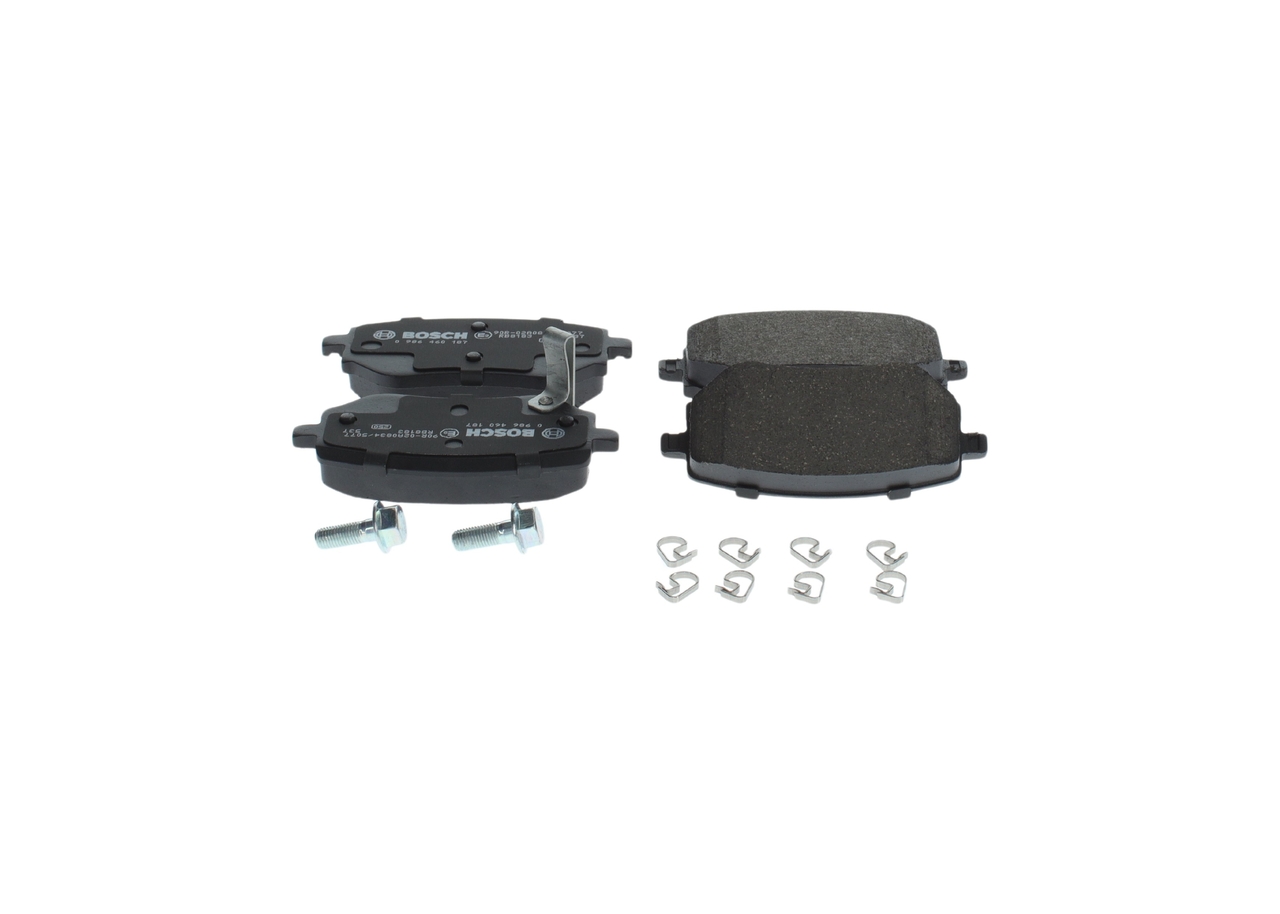 0 986 460 187 BOSCH A4704230600 Bremsbeläge