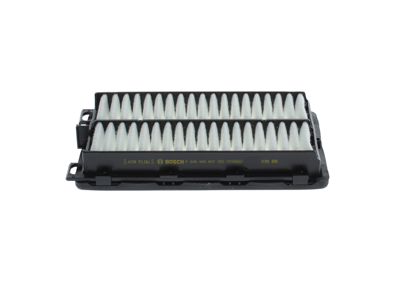 BOSCH F 026 400 827 Vzduchový filter HYUNDAI Tucson (NX4, NX4E) 1.6 CRDi HTRAC 136 KS nafta 2022