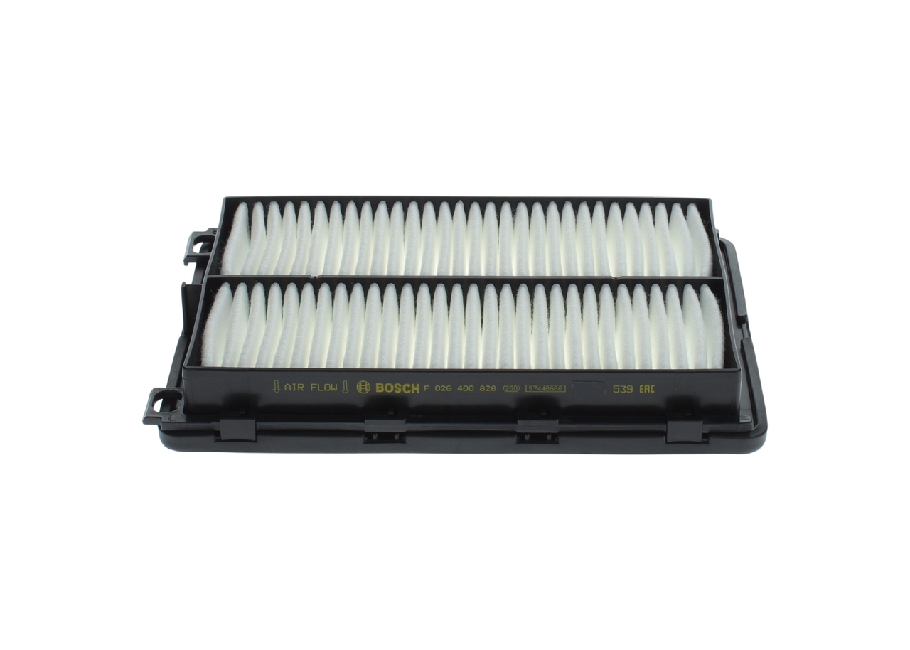BOSCH F 026 400 828 Luftfilter Kia Optima Limousine 2.0 CVVL 163 PS Benzin 2016
