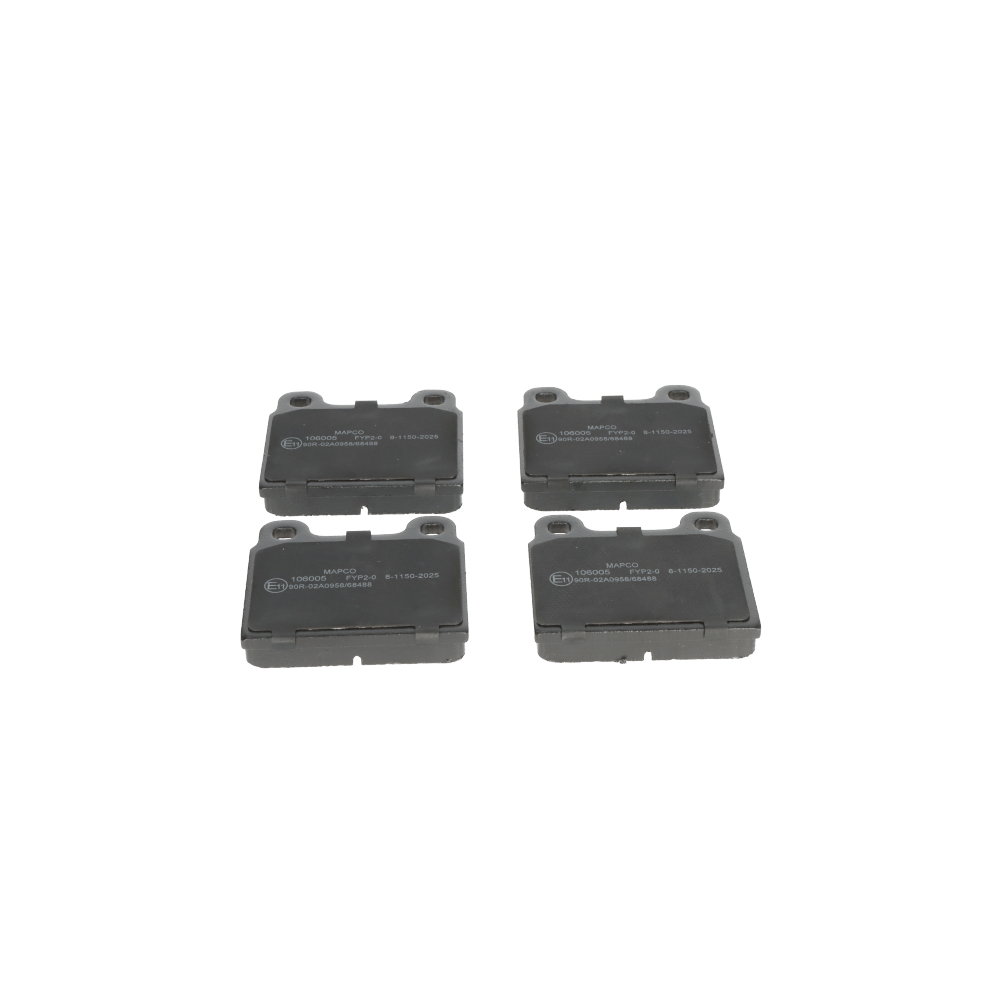 MAPCO 60713601 Bremseklodser 106005