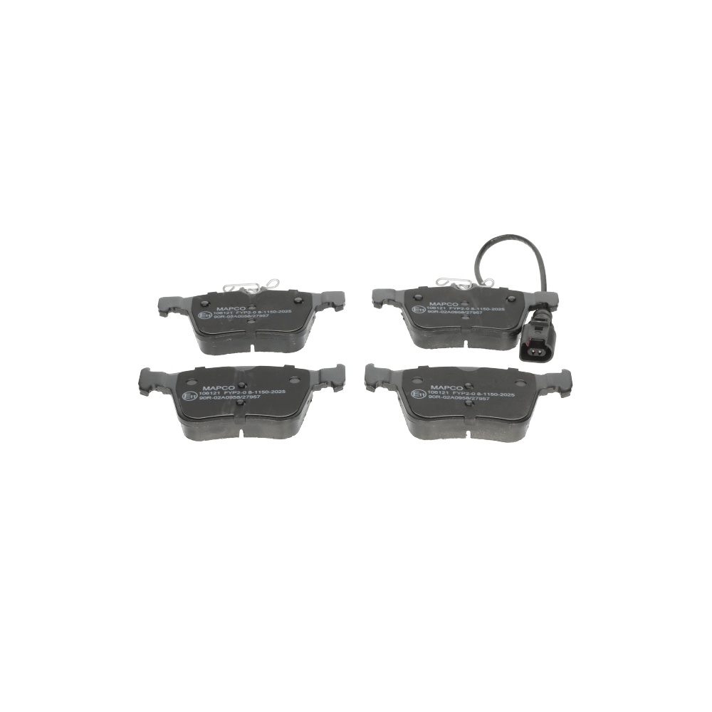 106121 MAPCO 8V0698451C Bremsbeläge
