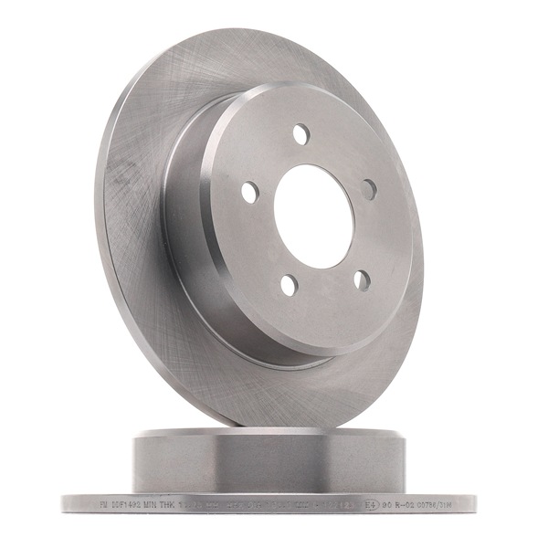FERODO DDF1492 Bremsscheiben Jeep Wrangler TJ 4.0 Rubicon 174 PS Benzin 2005