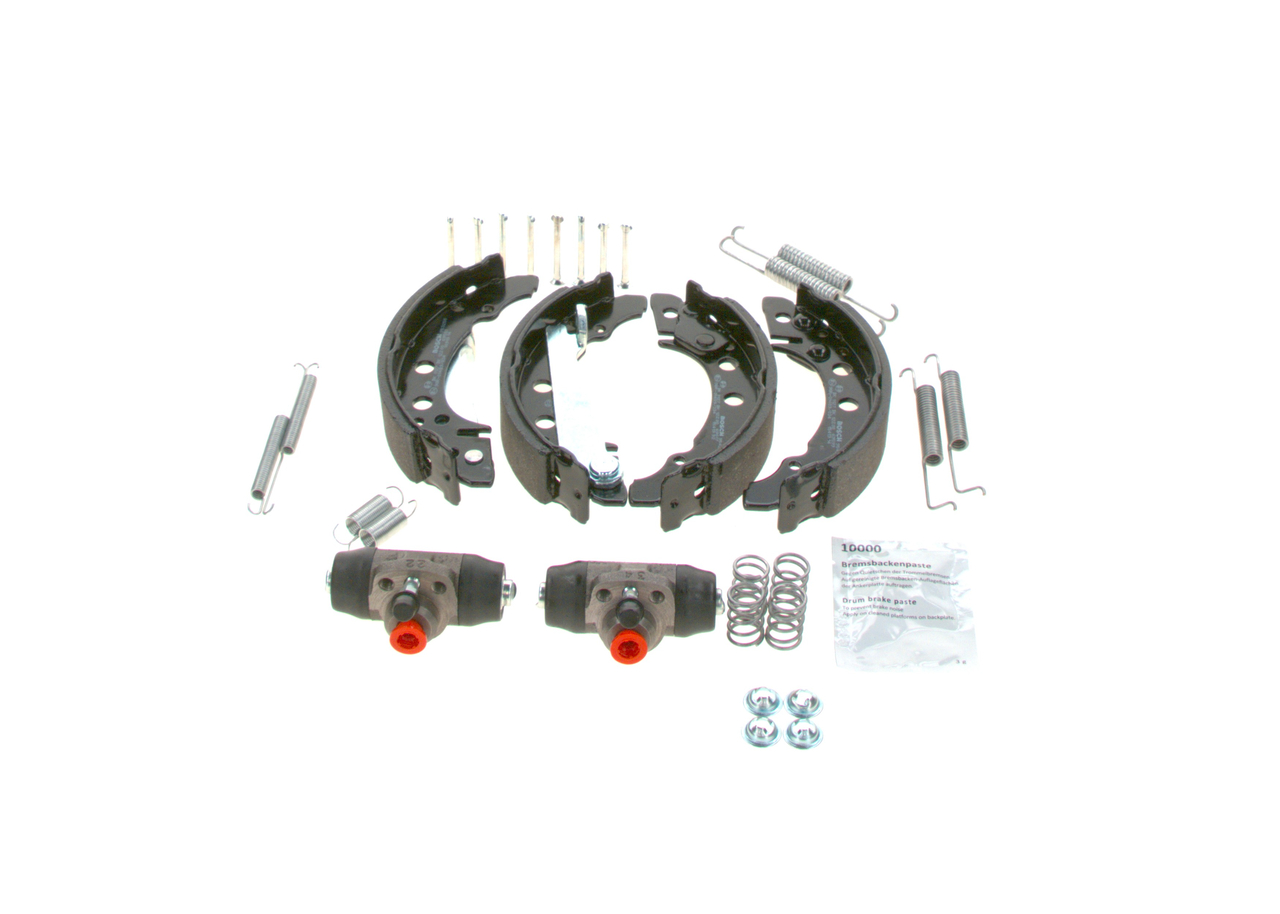 BOSCH 0 204 113 691 Zapatas de freno VW Polo 86c 1.3 58 cv Gasolina 1988
