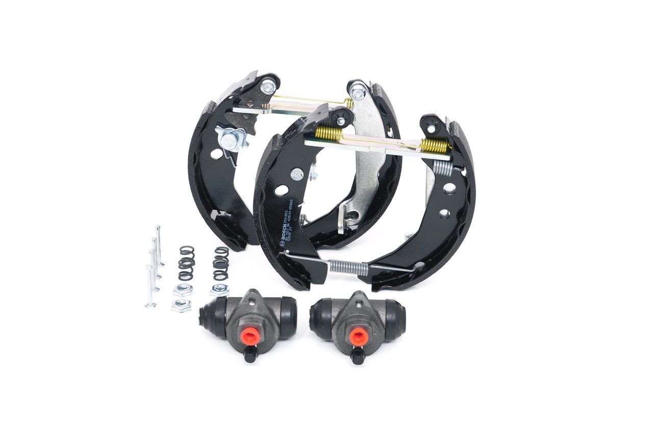 BOSCH 0 204 114 047 Ganasce freni FORD Fiesta Mk3 Courier (F3L, F5L) 1.0 45 CV Benzina 1990