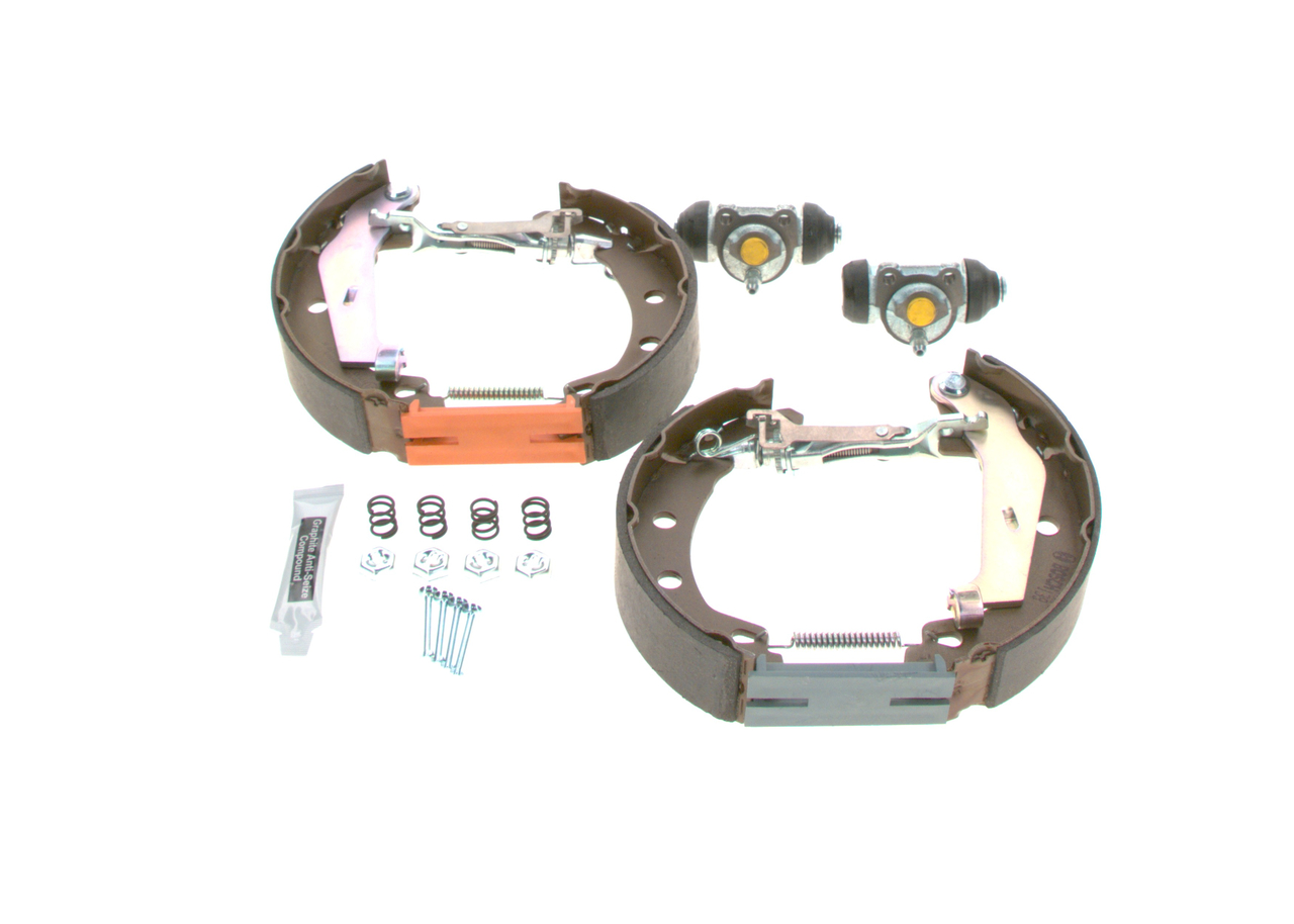 0 204 114 154 BOSCH 7701207267 Brake Set, drum brakes