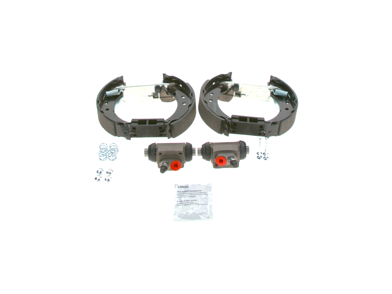 BOSCH 0 204 114 503 Bremžu loku komplekts Ford Orion 2 1.6 88 ZS Benzīns 1989