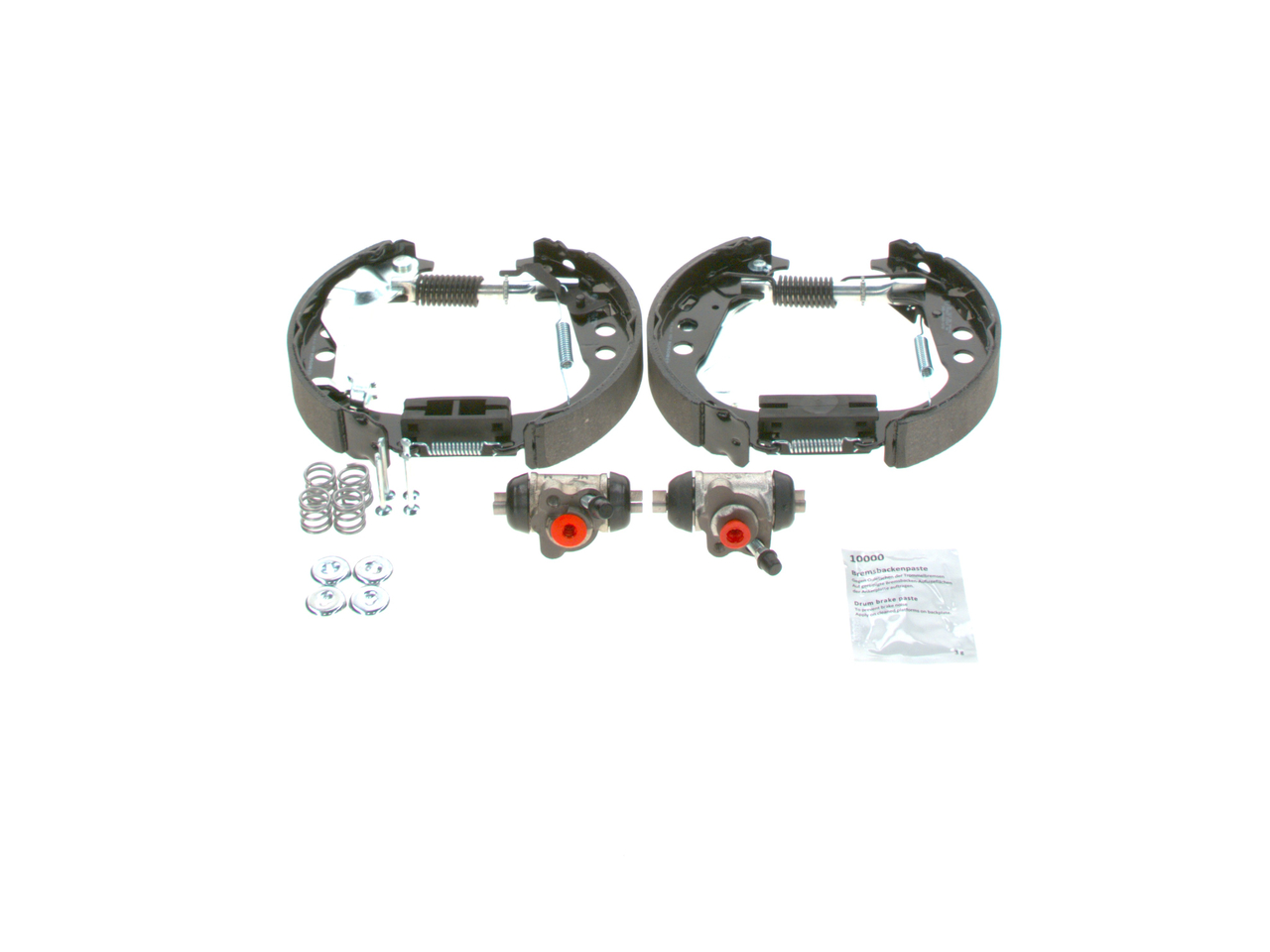 BOSCH 0 204 114 663 Zapatas de freno Toyota Yaris Verso 1.3 (NCP20_, NCP22_) 84 cv Gasolina 2003